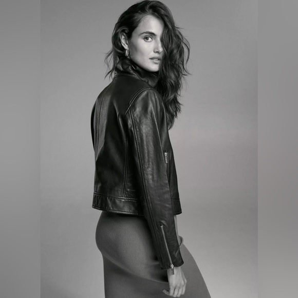 Aritzia Babaton Leather Jacket (Jagger Leather Moto) - Picture 4 of 11